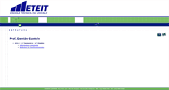Desktop Screenshot of eteit.cuattrin.com.br